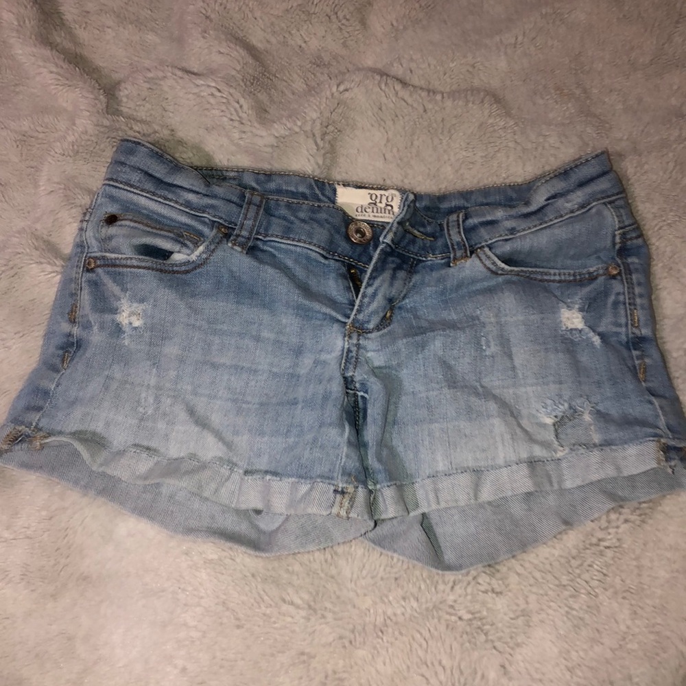 jean shorts